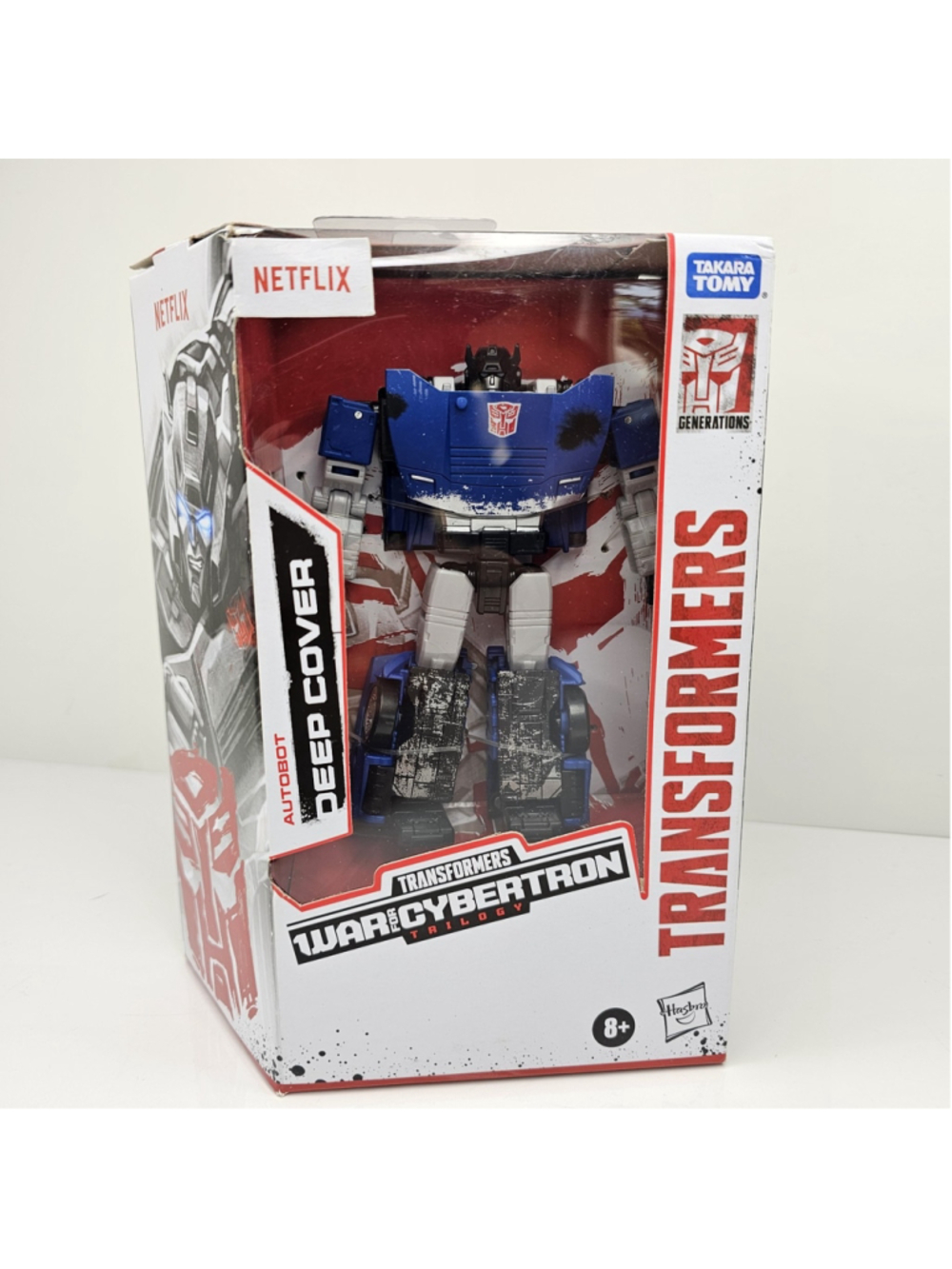 SEALED Transformers Netflix DEEP COVER War For Cybertron Deluxe Class WFC NEW